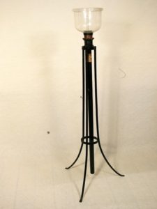 Cuve profonde à mercure