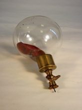 Ballon de verre avec baudruche