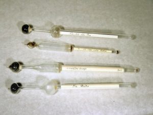 Aréomètres de Baumé (1)