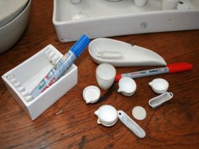 Petit matériel en porcelaine