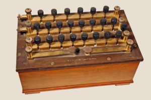 Boîte pour pont de Wheatstone