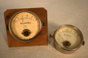 Milivoltmètre et miliampèremètre