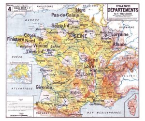 Carte de France (Départements)