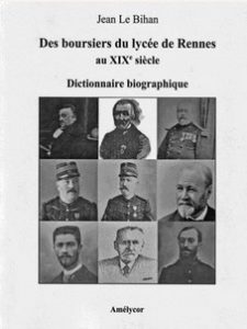 Des boursiers du lycée de Rennes au XIXème siècle.