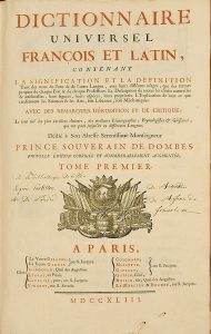 Dictionnaire de Trévoux