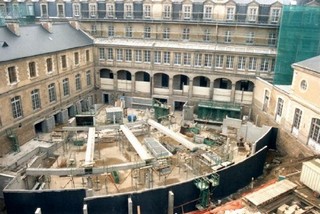 La rénovation en cours