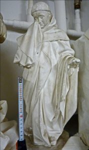 Pleurant 55 du tombeau de Jean sans peur et Marguerite de Bavière