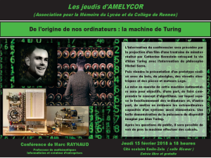 De l&rsquo;origine de nos ordinateurs : la machine de Türing