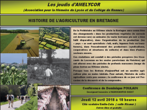 Histoire de l&rsquo;agriculture en Bretagne