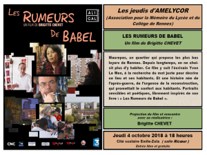 Les rumeurs de Babel