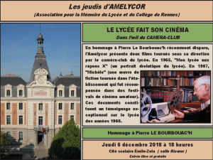 Le lycée fait son cinéma