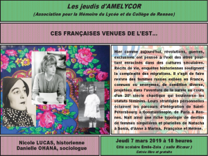 Ces Françaises venues de l&rsquo;Est