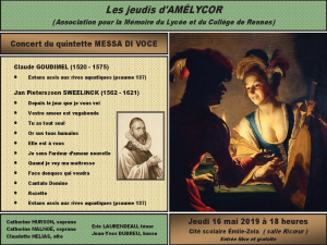 Concert du quintette Messa di Voce