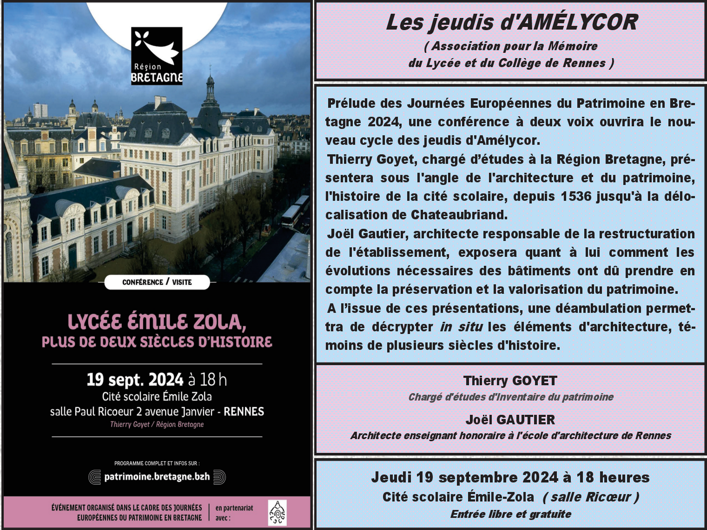 Lycée Zola, plus de 2 siècles d&rsquo;histoire