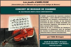 Concert de musique de chambre