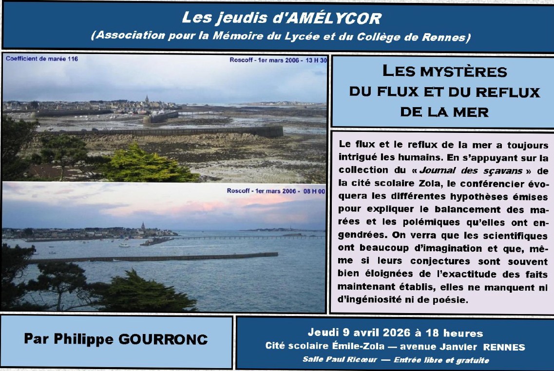 Les mystères du flux et reflux de la mer