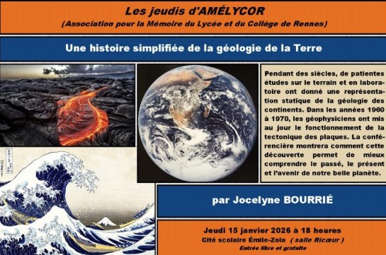 Une histoire simplifiée de la géologie de la Terre